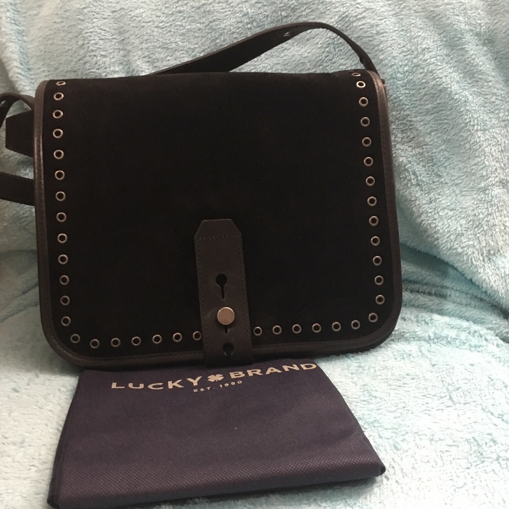 New lucky brand rose crossbody bag